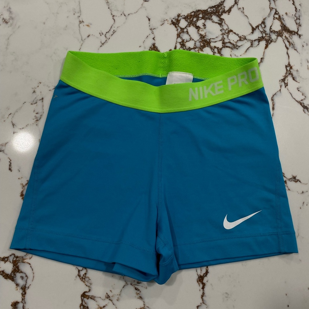 Neon Nike Pro Spandex